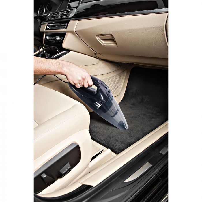 the auto collection by is gift in-car vacuum cleaner black