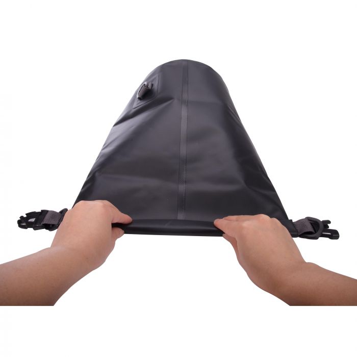 maverick dry bag - 10l black 40x14cm