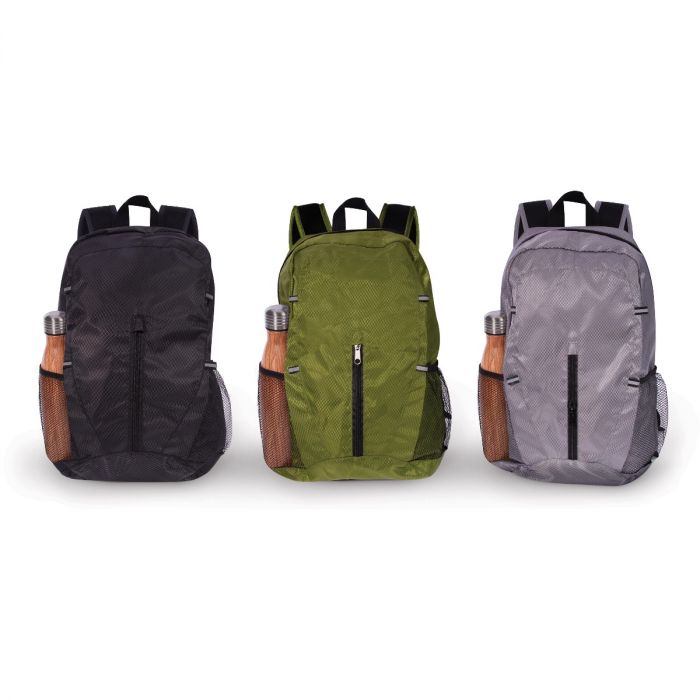 maverick port-a-pack explore foldable backpack - black