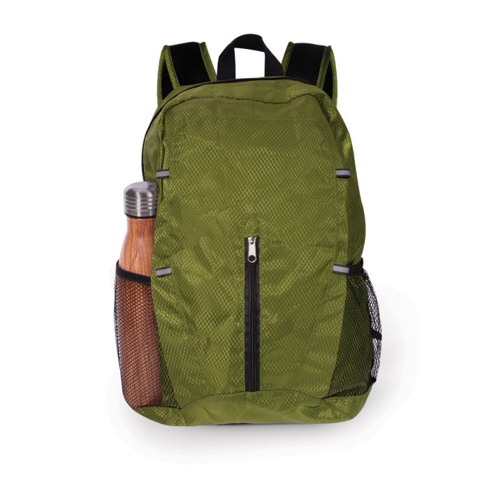 maverick port-a-pack explore foldable backpack - green