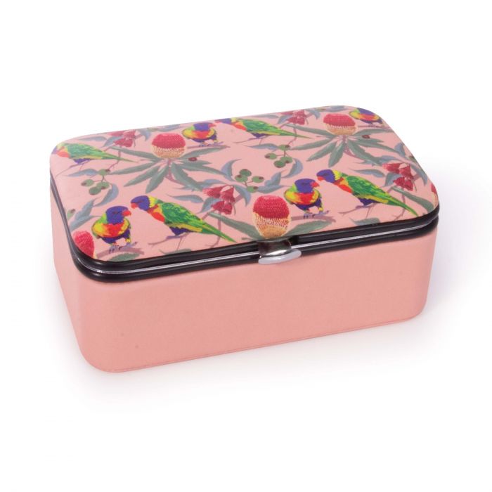 the australian collection jewellery box - birds 12x8x5cm