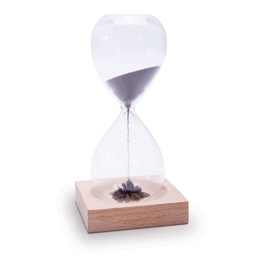 the executive collection sands of time magnetic hourglass clear 17x7.5x7.5cm