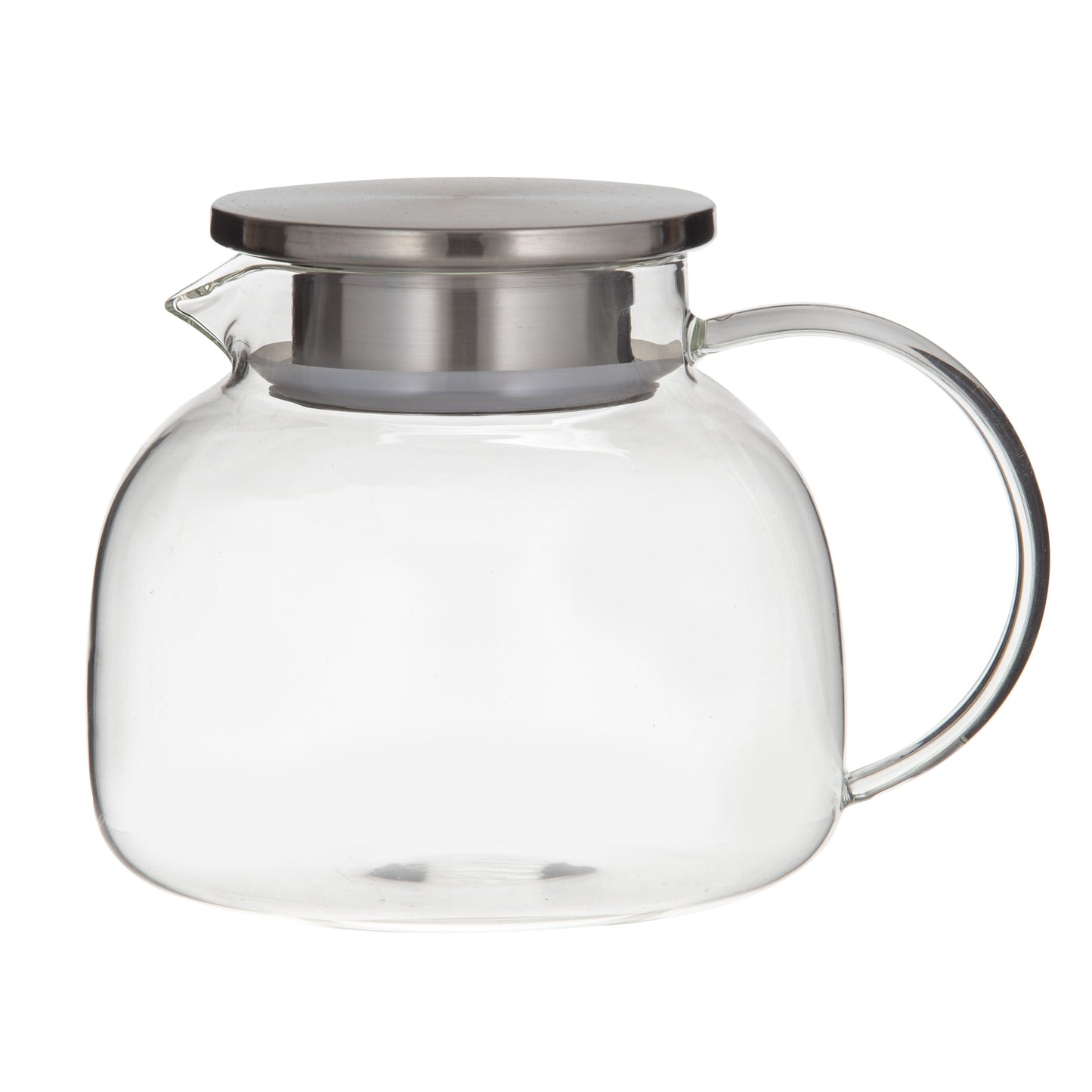 leaf & bean boyd teapot with infuser clear