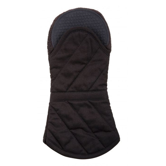 savannah safe & snug oven glove black 34x16.5x4cm