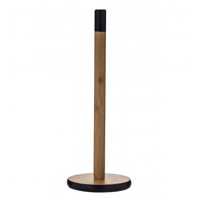 davis & waddell bamboo paper towel holder 13x13x35.5cm natural/black